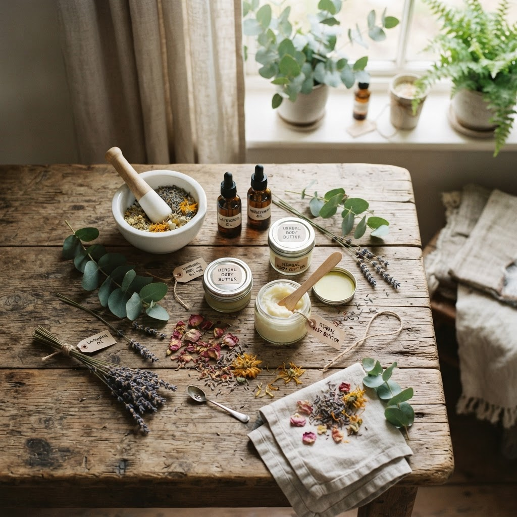 Aromatherapy & Natural Skincare from the Garden